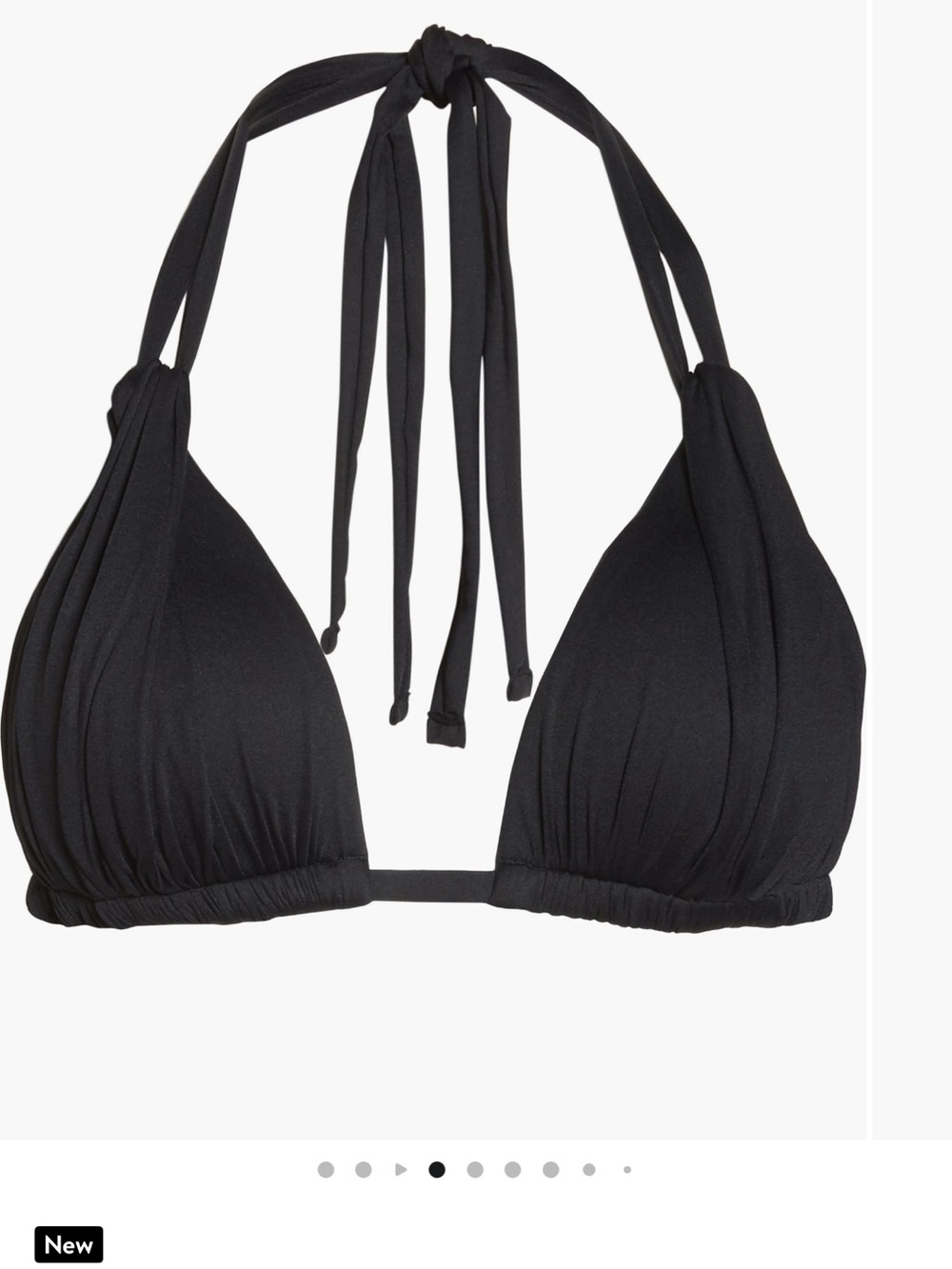 LA BLANCA Island Goddess Halter Bikini Top